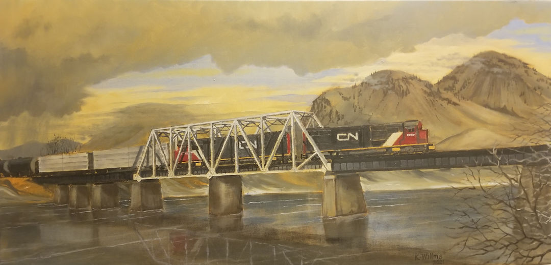 CNR Bridge — Kamloops, BC — Karl Willms
