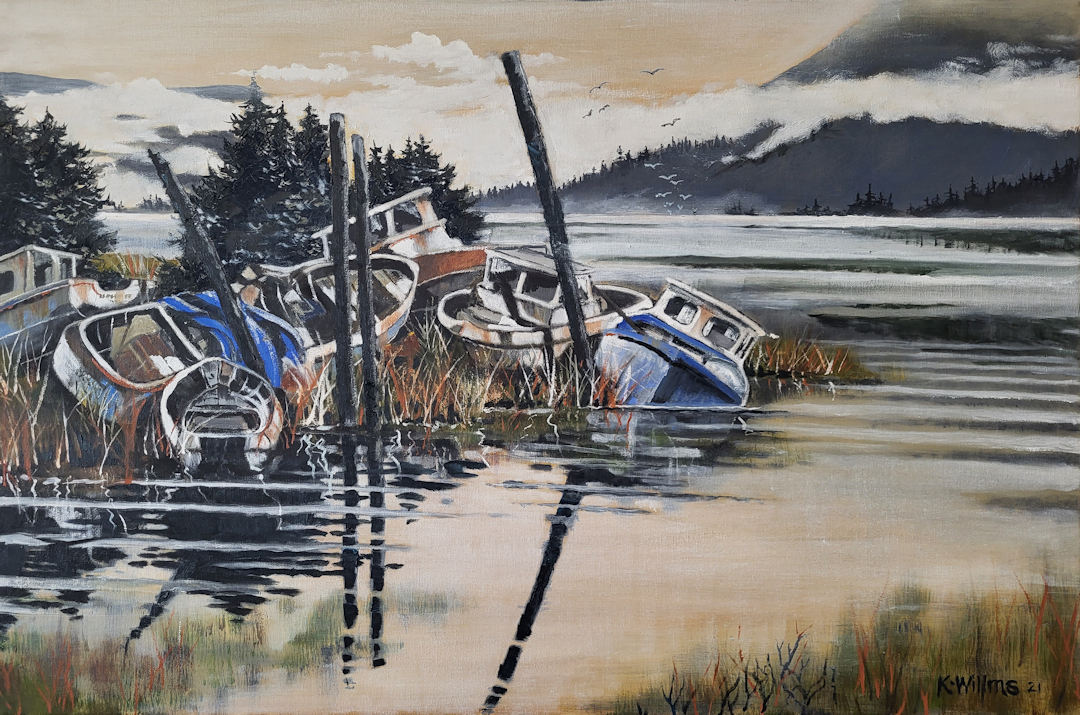 Derelict Boats — Gingolx, BC — Karl Willms