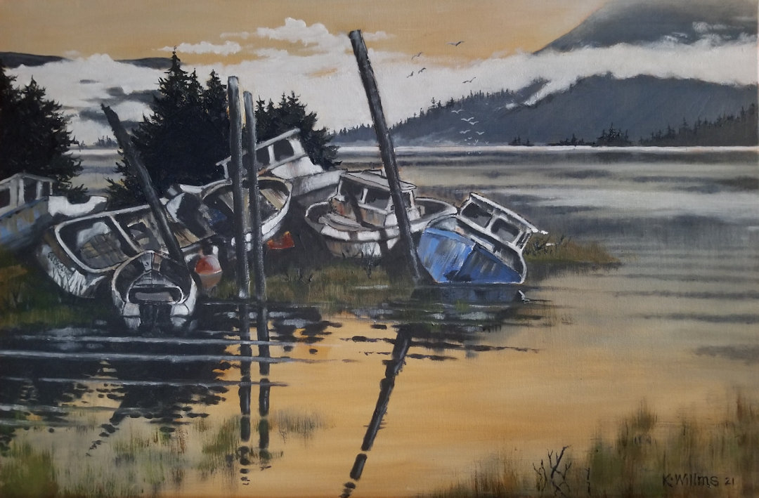 Derelict Boats — Gingolx, BC — Karl Willms Derelict Boats — Gingolx, BC — Karl Willms