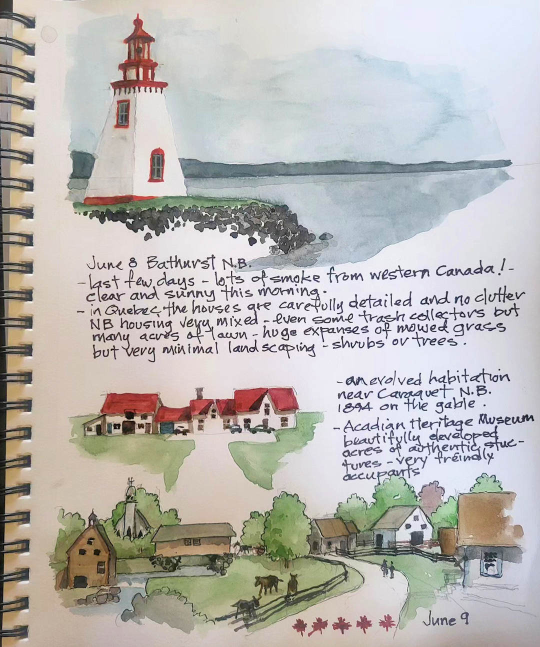 Lighthouse — Bathurst, New Brunswick