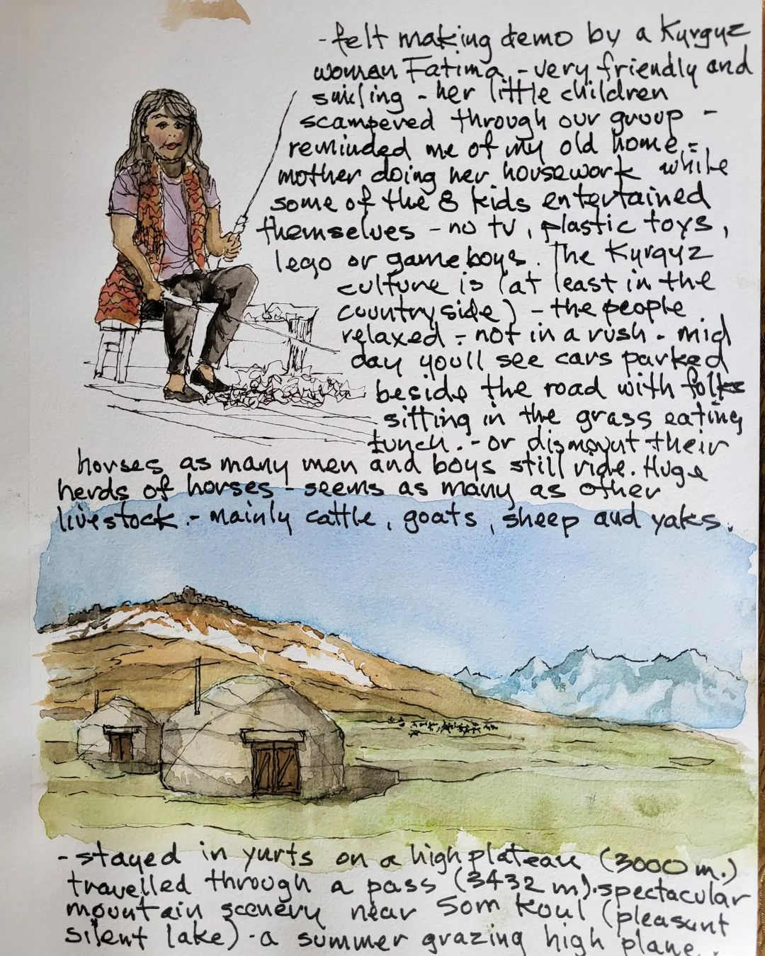 Felt Making, Yurts — Son Kul, Kyrgyzstan — Karl Willms