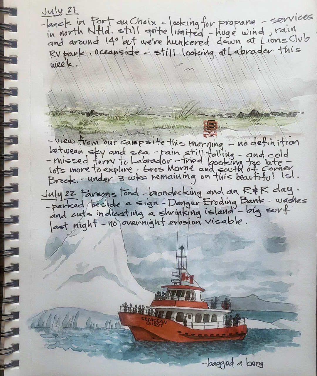Oceanside RV Park — Port au Choix, Newfoundland — Karl Willms