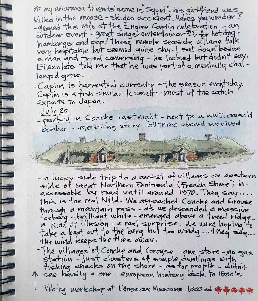 Viking Workshop — L’Anse aux Meadows, Newfoundland — Karl Willms