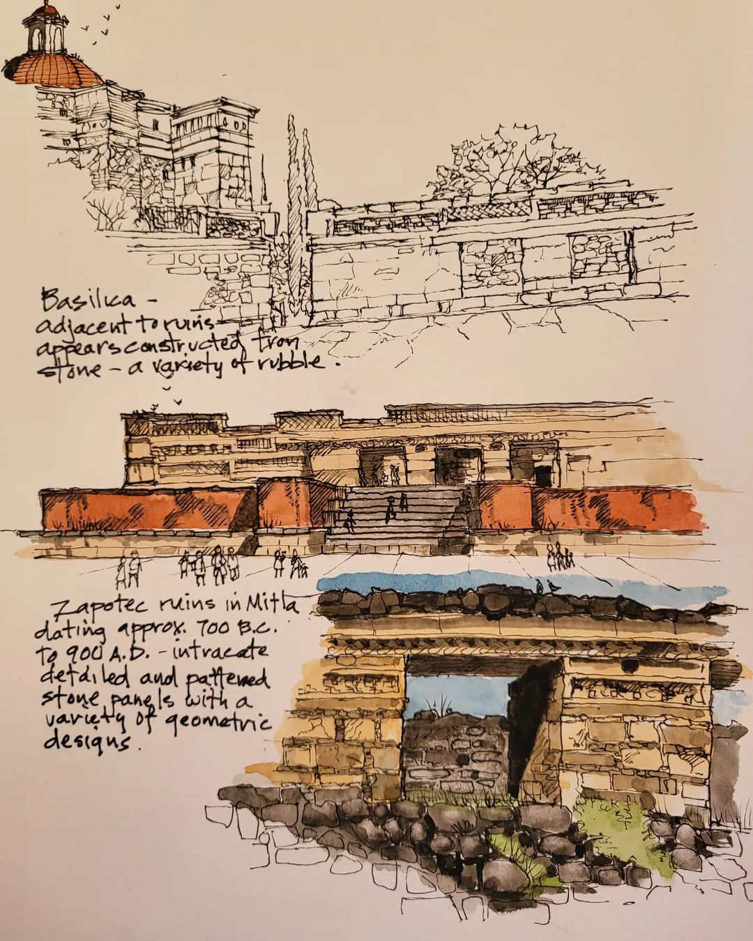 Zapotec Ruins — Mitla, Oaxaca — Karl Willms