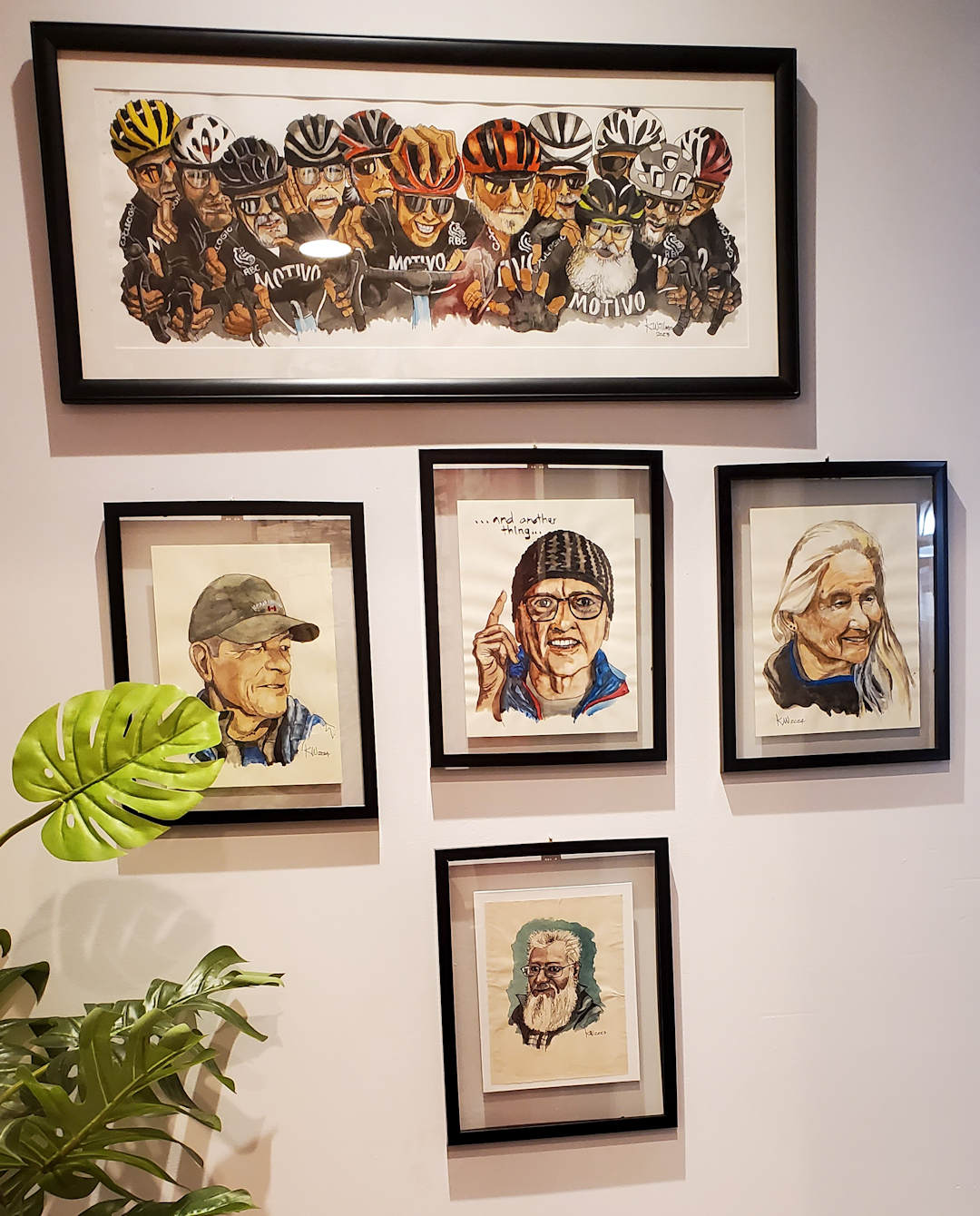 Local Characters Exhibition — Caffe Motivo