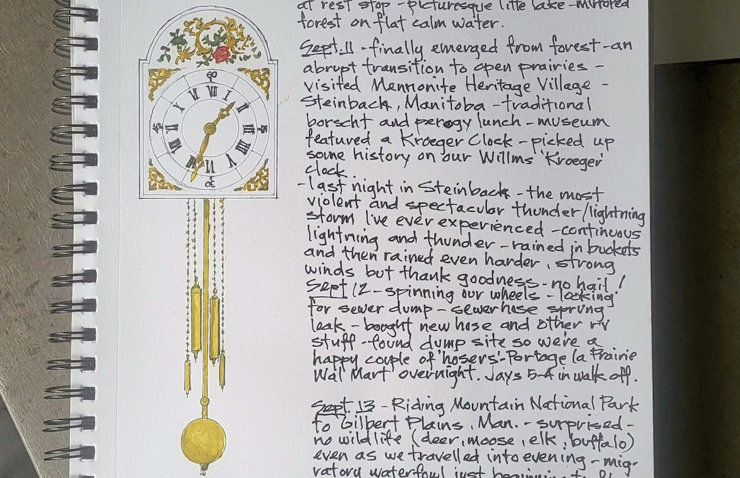 Kroeger Clock β Steinbach, Manitoba β Karl Willms Kroeger Clock β Steinbach, Manitoba β Karl Willms