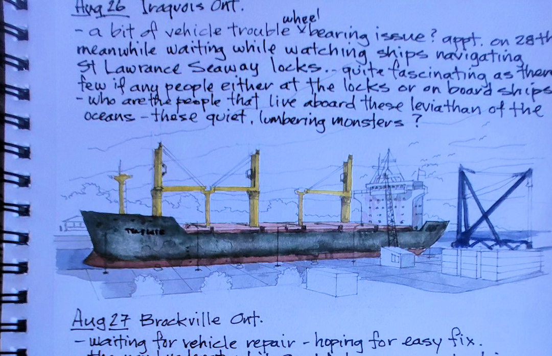 Ship Navigating Lock, St. Lawrence Seaway β Iroquois, Ontario β Karl Willms Ship Navigating Lock, St. Lawrence Seaway β Iroquois, Ontario β Karl Willms